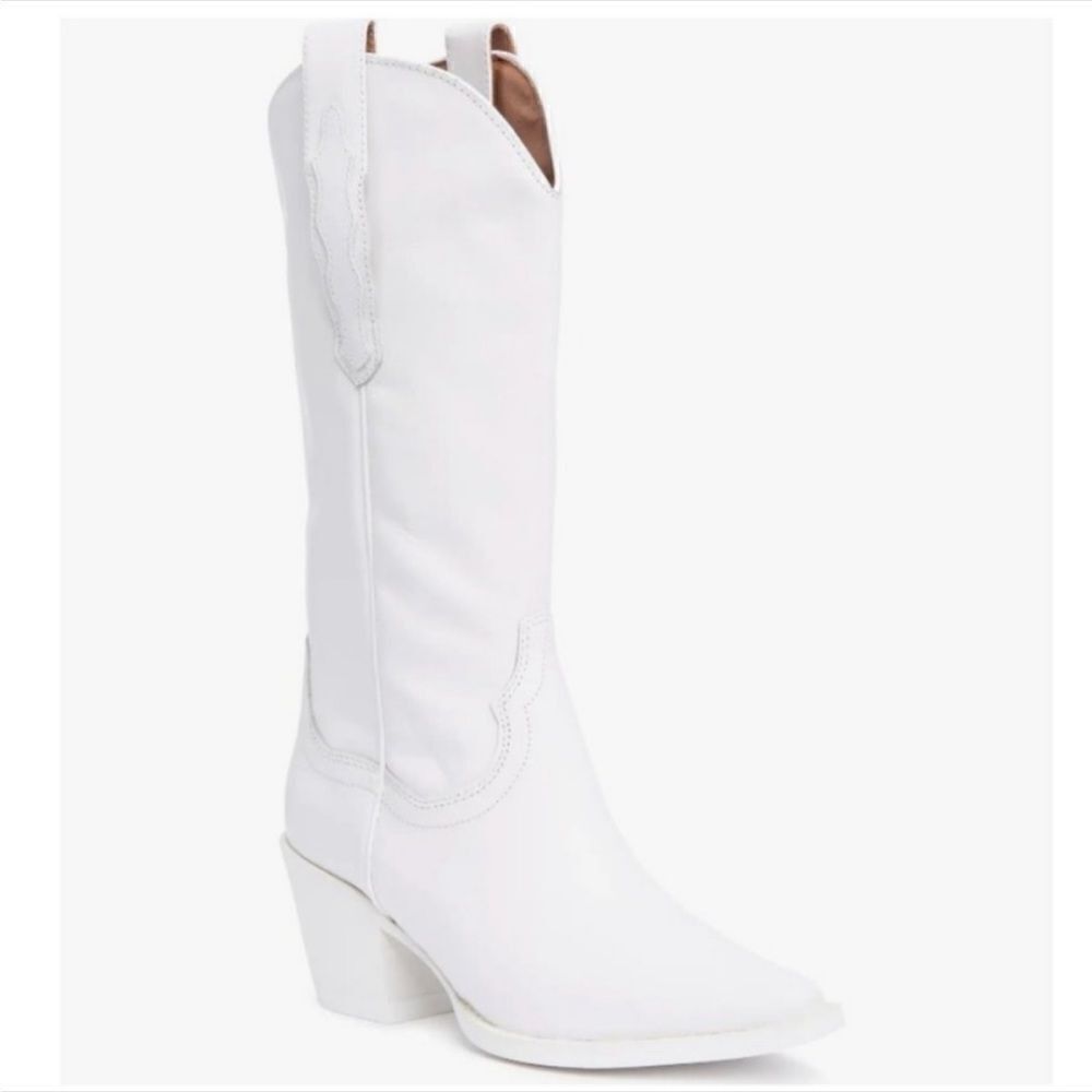 New JEFFREY CAMPBELL Floured Western Boot size 8